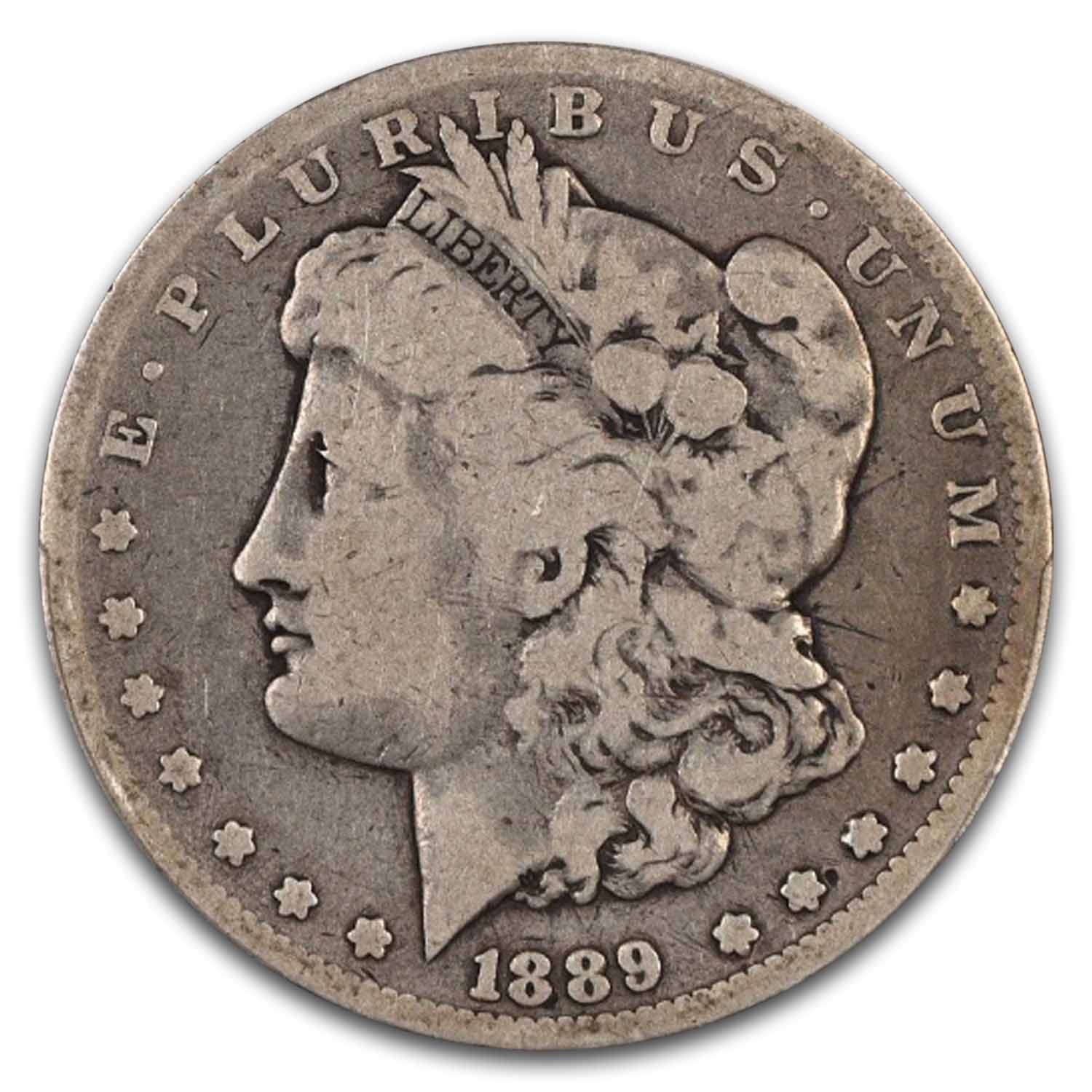 1889-CC Morgan Dollar VG-8 PCGS