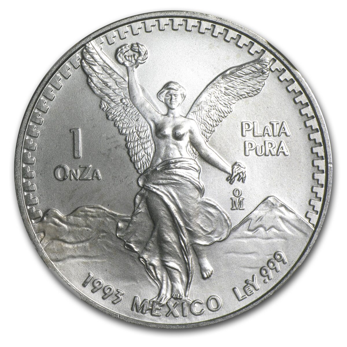 1993 Mexico 1 oz Silver Libertad MS-68 NGC