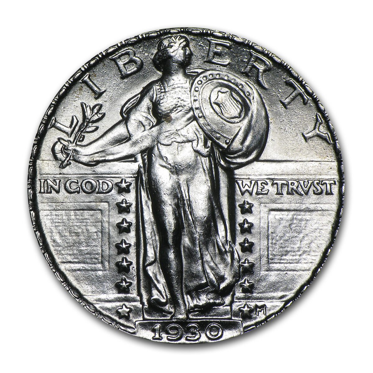 1930 Standing Liberty Quarter BU