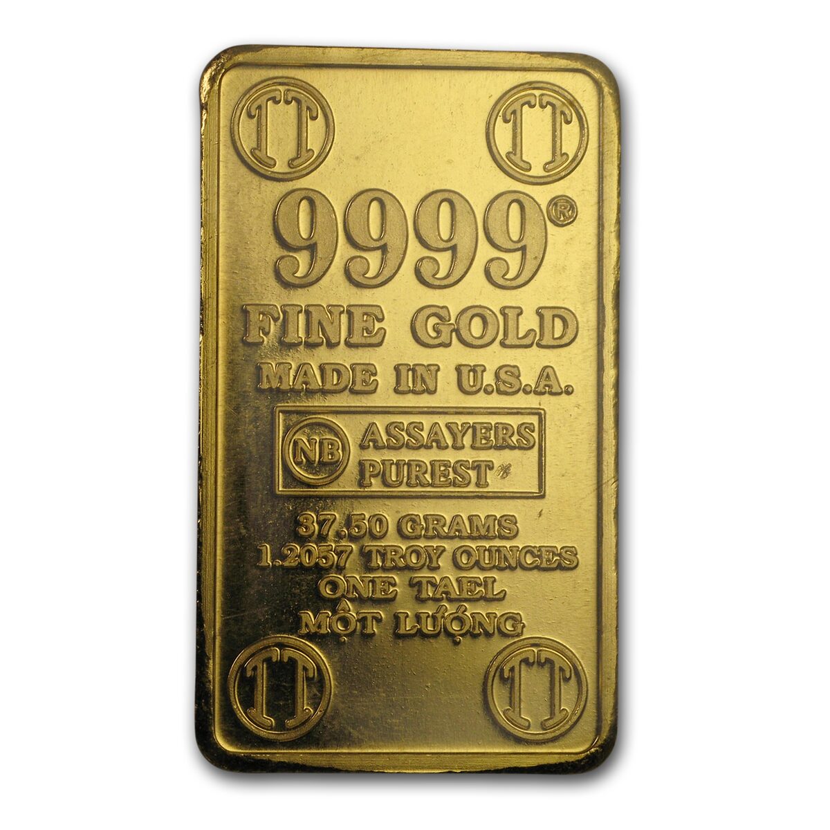 37.50 gram Gold Bar - Vietnam (Mot Luong, Statue of Liberty)