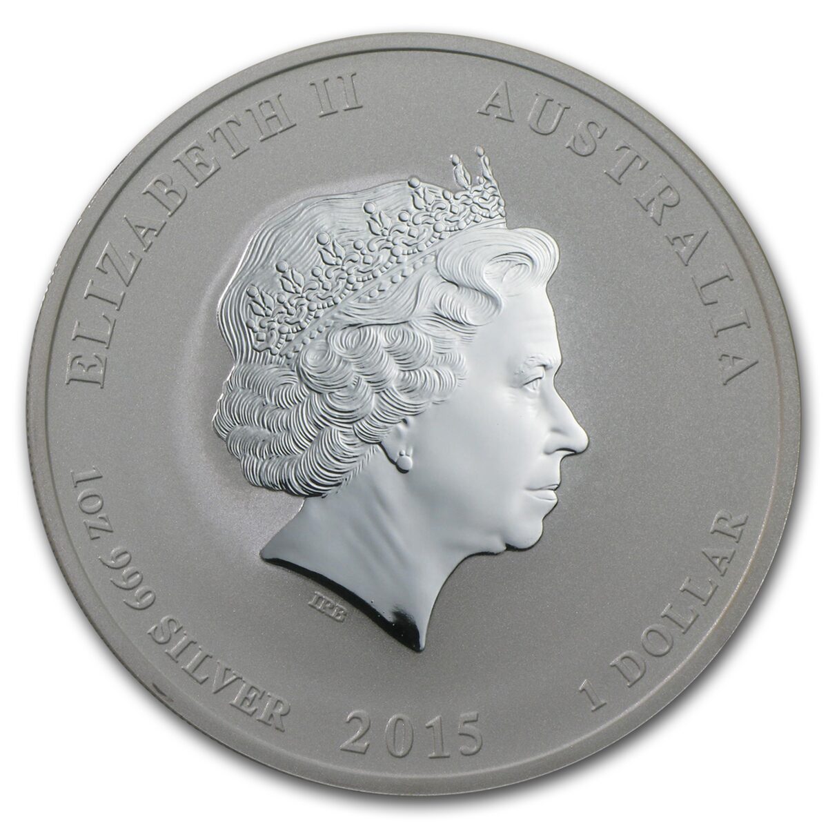 2015 Australia 1 oz Silver Lunar Goat BU (Series II)