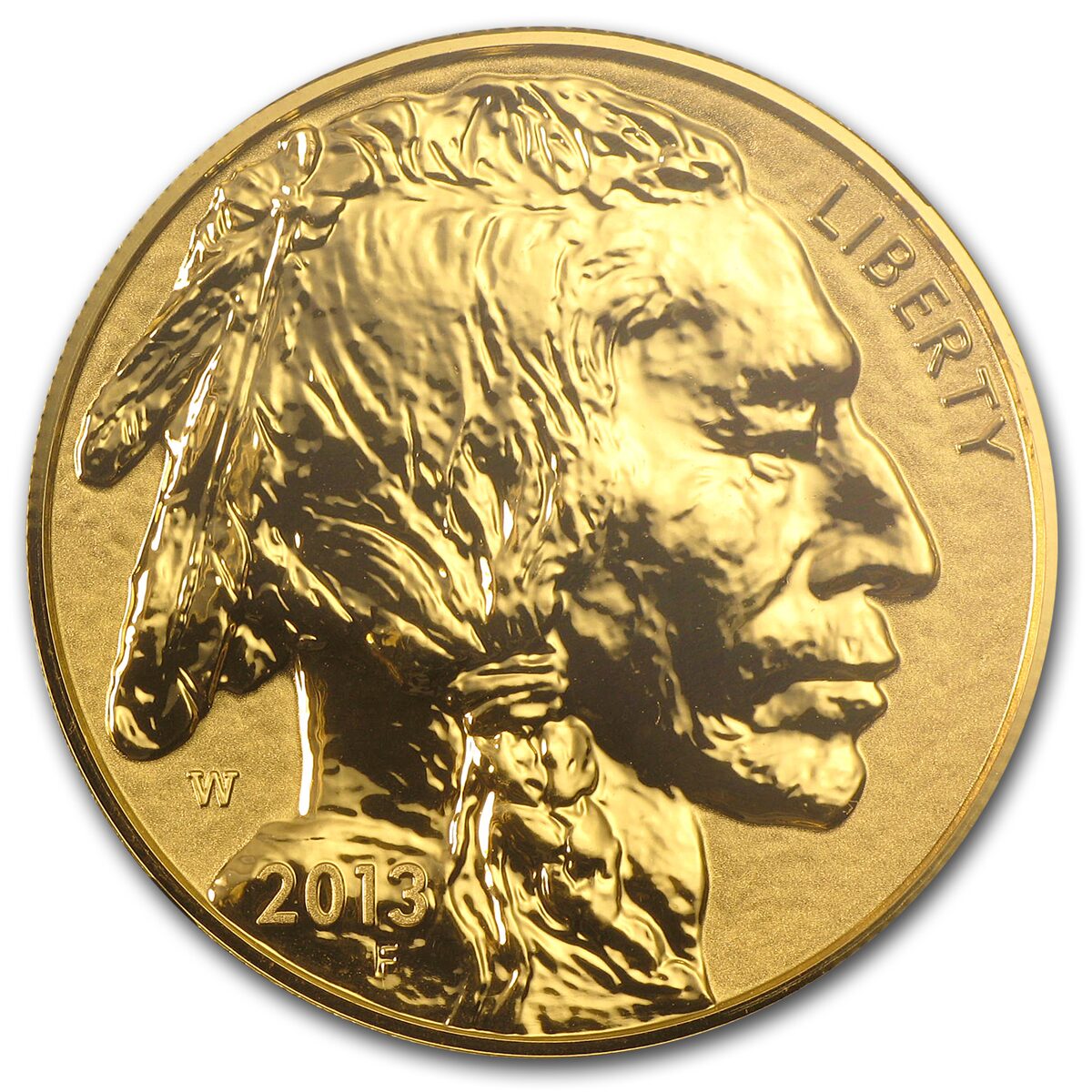 2013-W 1 oz Reverse Proof Gold Buffalo PF-69 NGC (ER)