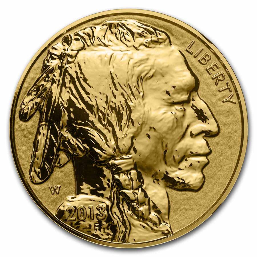 2013-W 1 oz Reverse Proof Gold Buffalo PF-69 NGC