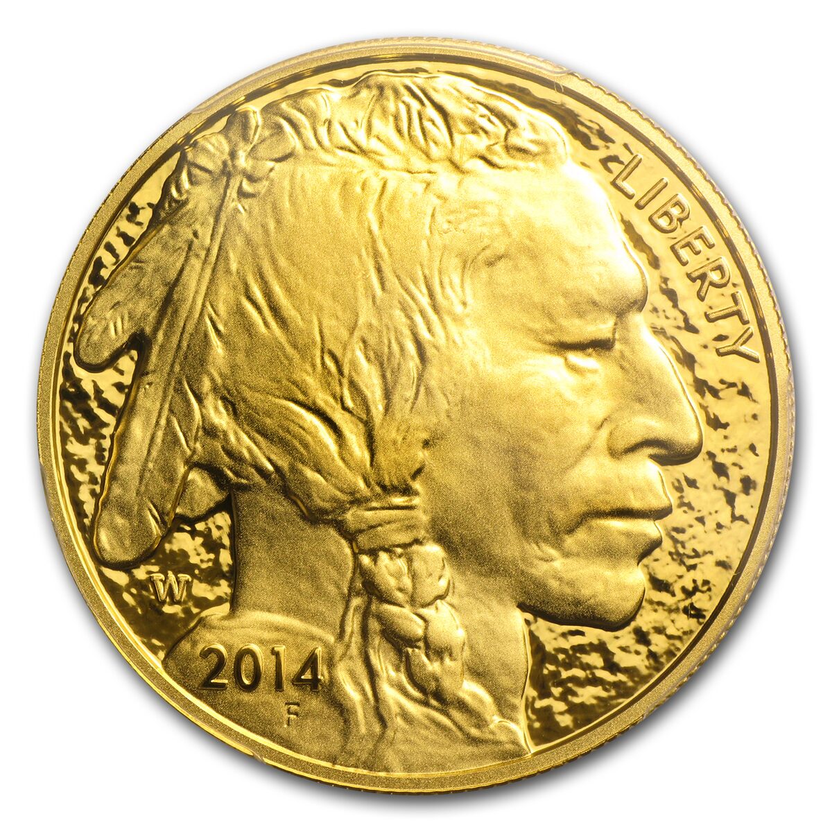 2014-W 1 oz Proof Gold Buffalo PR-70 PCGS (FirstStrike®)