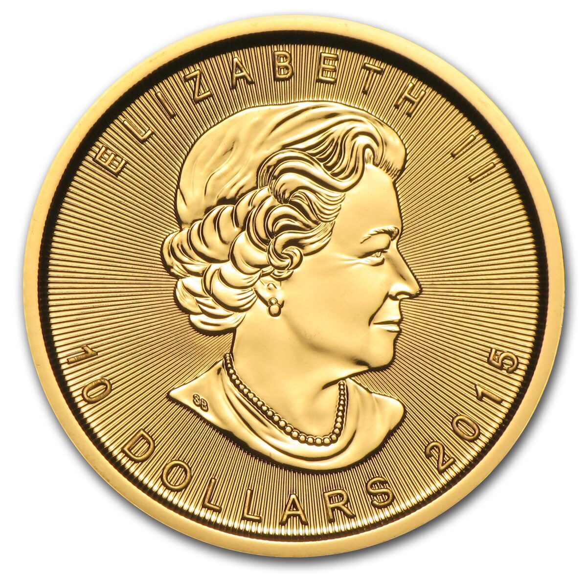 2015 Canada 1/4 oz Gold Maple Leaf BU