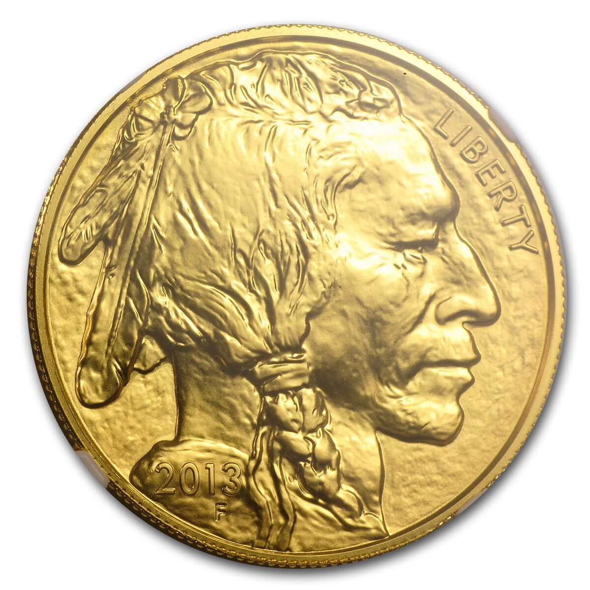 2013 1 oz Gold Buffalo MS-70 NGC
