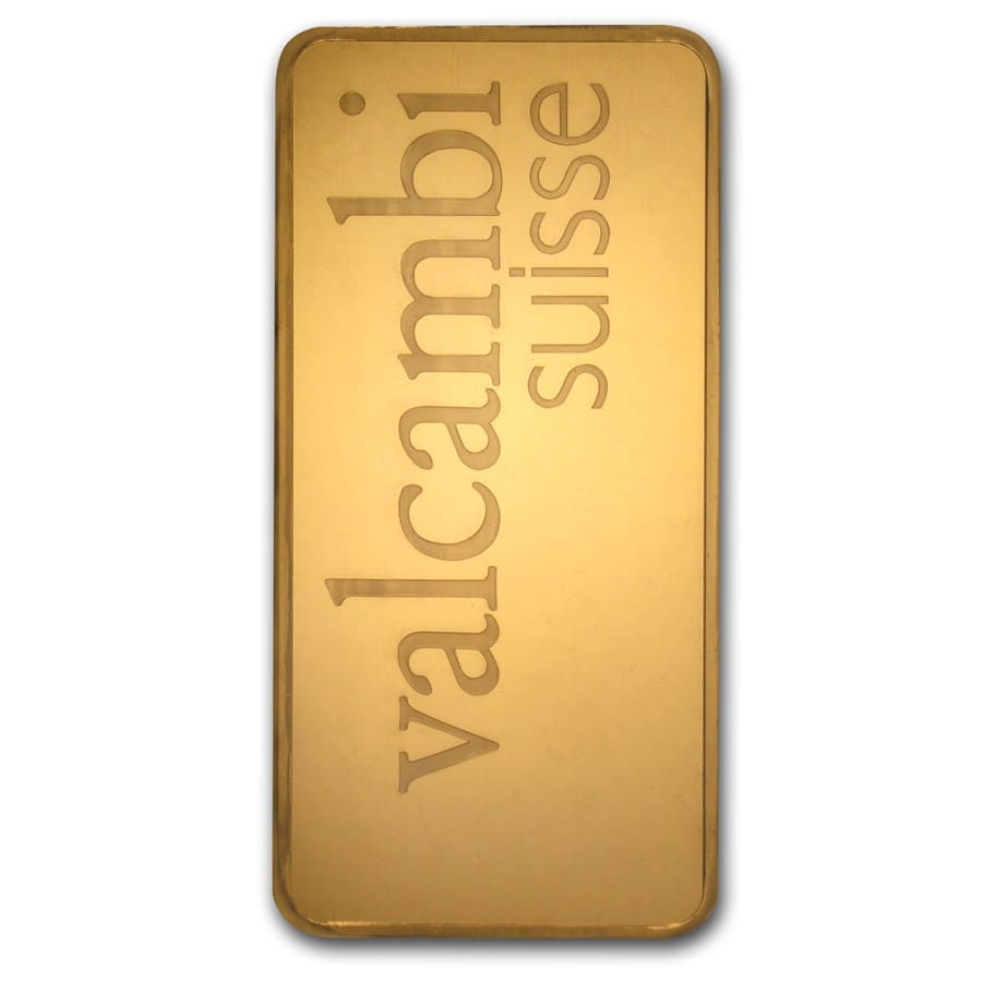 500 gram Gold Bar - Valcambi (w/Assay)