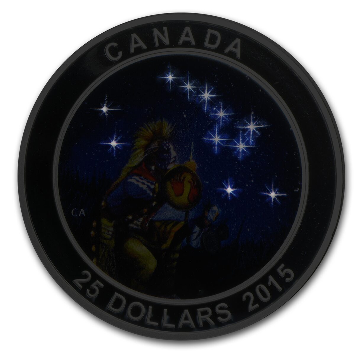 2015 Canada 1 oz Silver $25 Star Charts (The Quest)