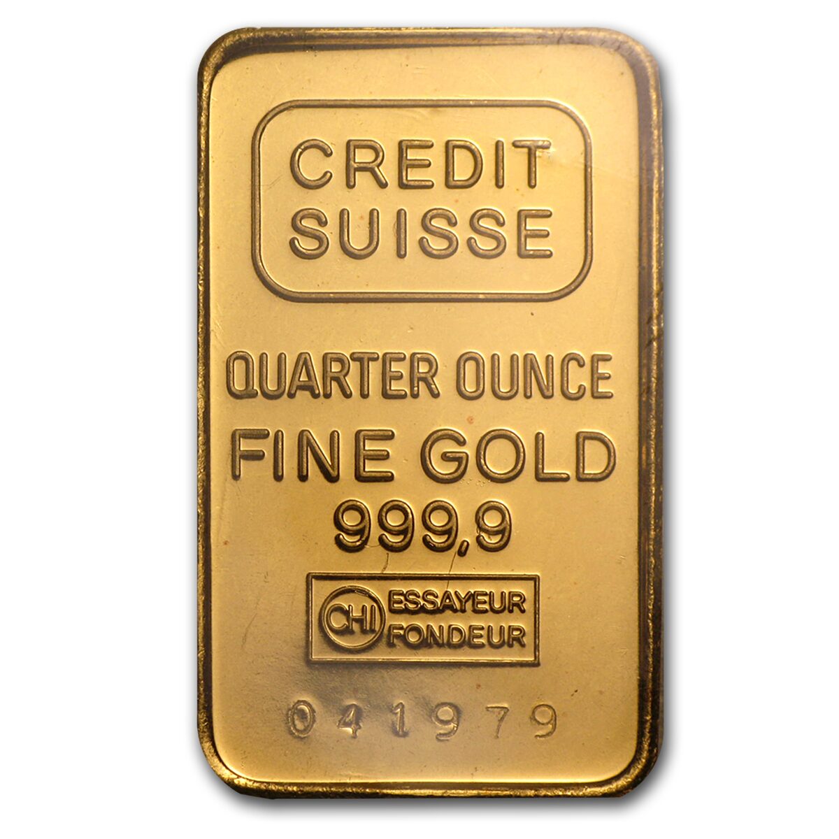 1/4 oz Gold Bar - Credit Suisse