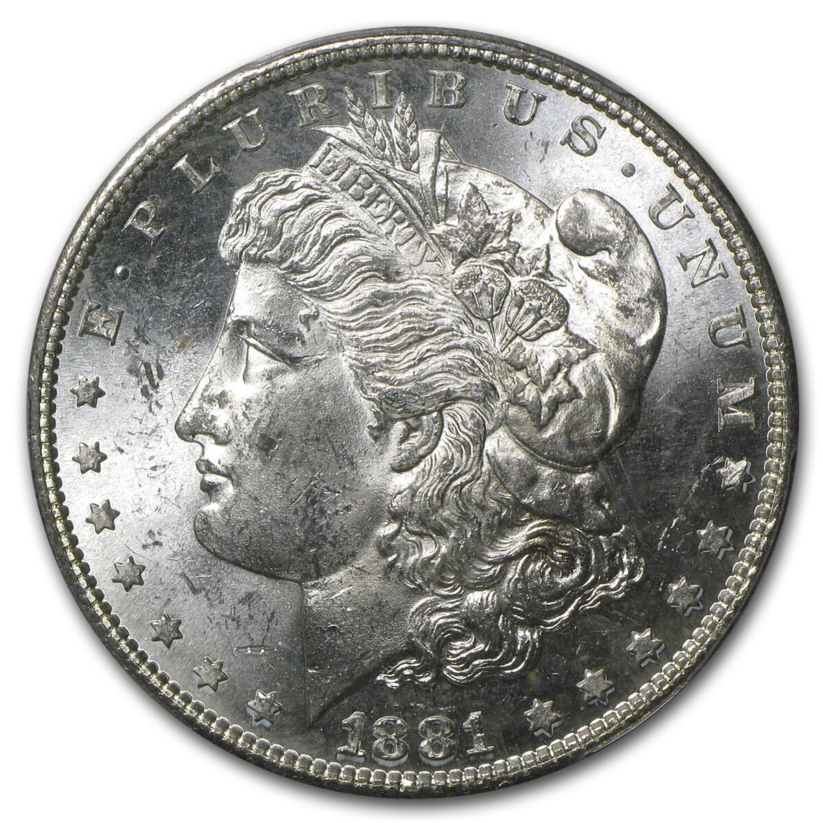 1881-S Morgan Dollar MS-63 PCGS