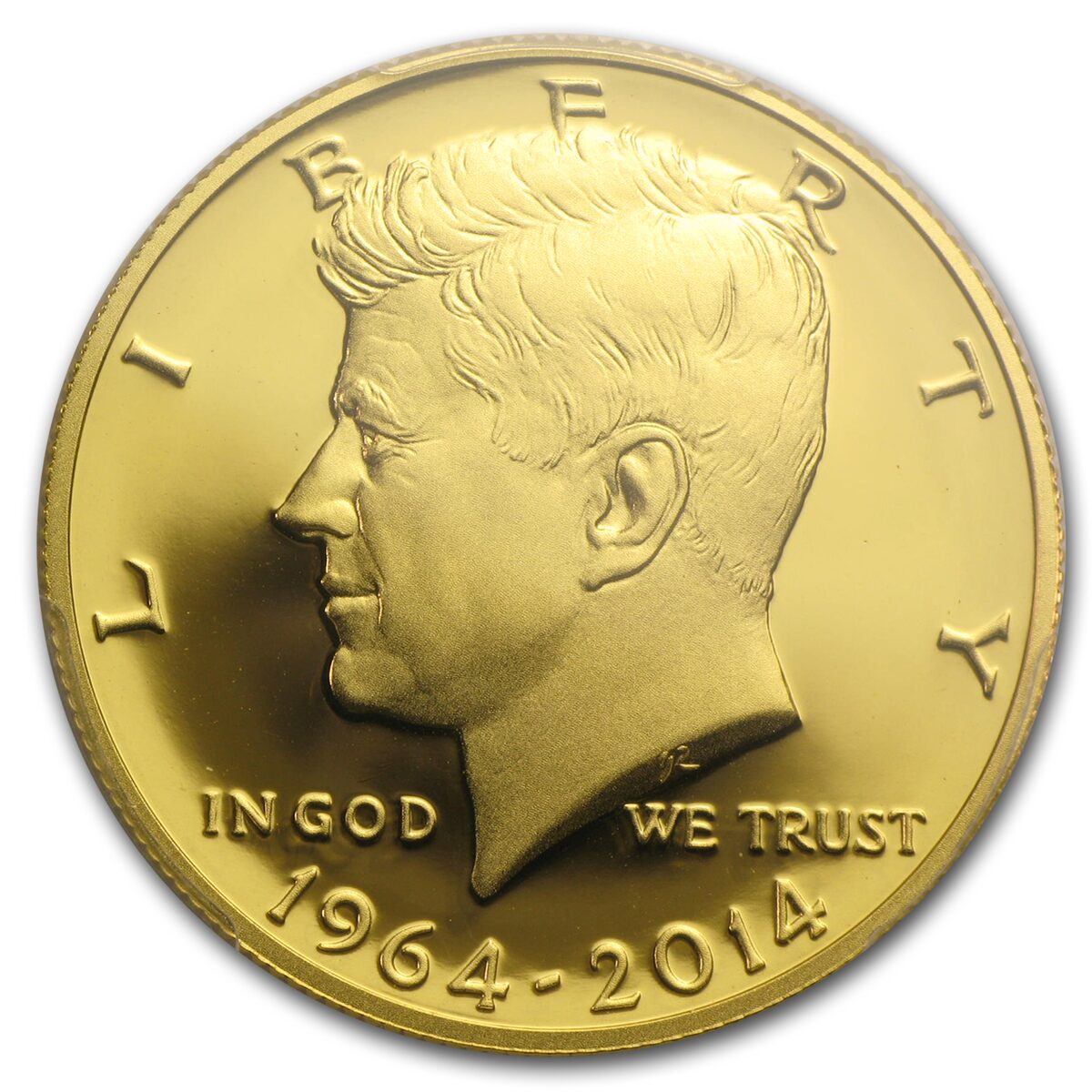 2014-W 3/4 oz Gold Kennedy Half Dollar PR-70 PCGS (FirstStrike®)