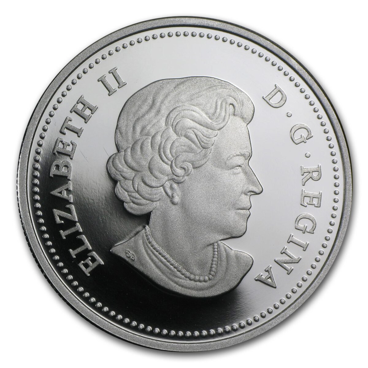 2014 Canada 1 oz Silver $20 Majestic Maple Leaves (w/Jade)