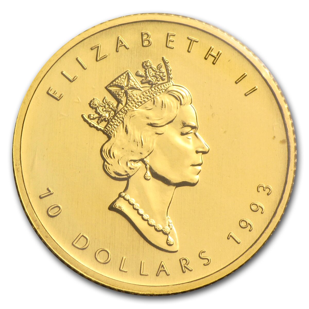 1993 Canada 1/4 oz Gold Maple Leaf BU