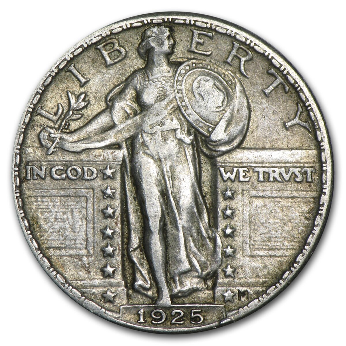 1925 Standing Liberty Quarter XF