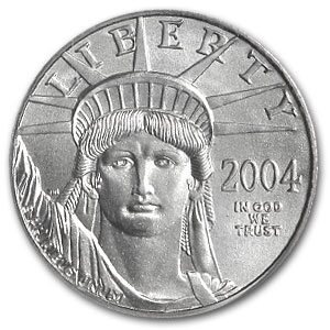 2004 1/4 oz American Platinum Eagle MS-69 PCGS