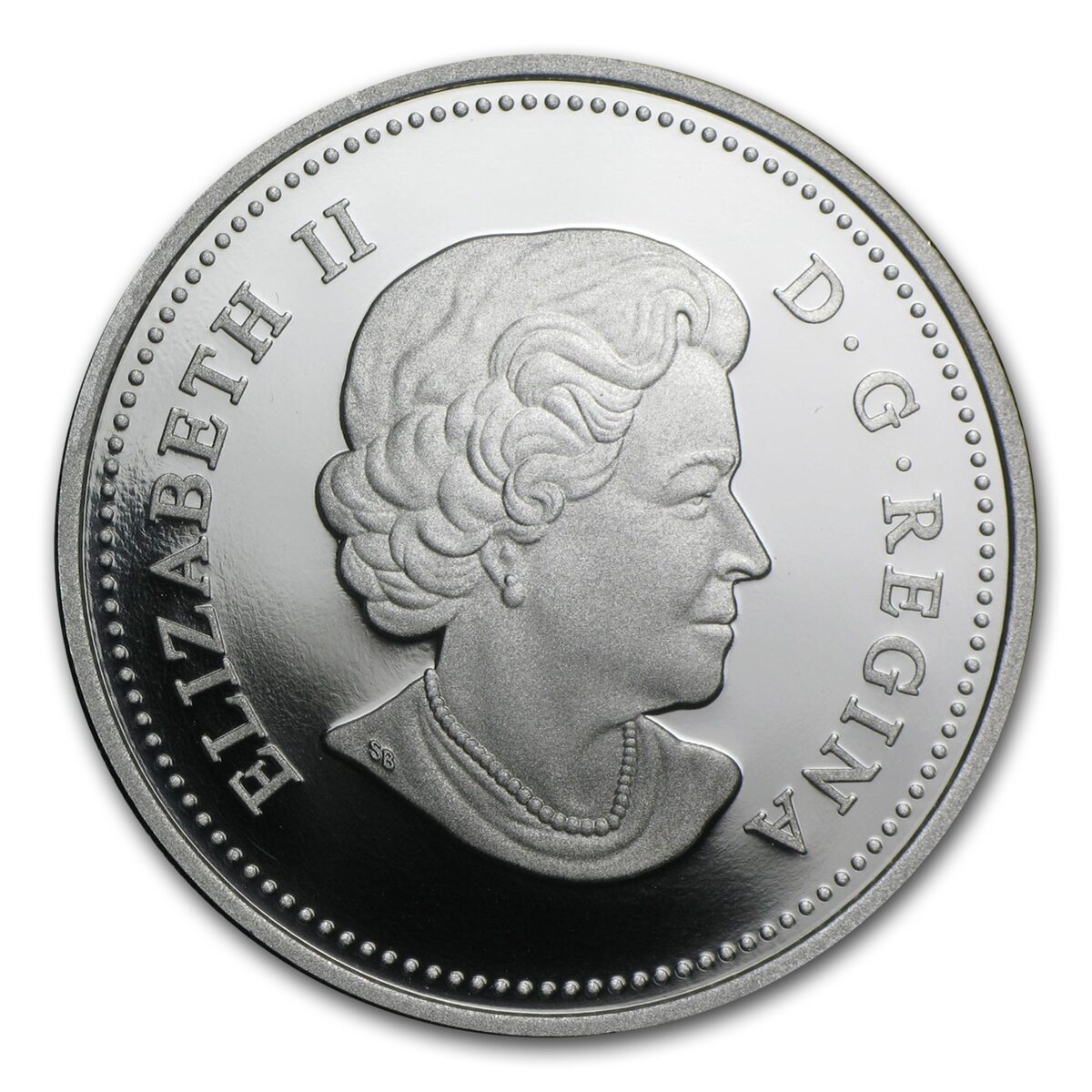 2015 Canada 1 oz Proof Silver $20 Beaver At Work