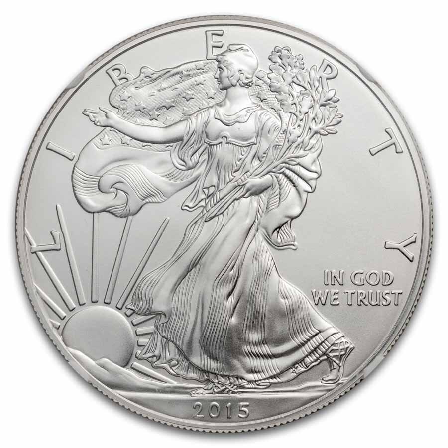 2015 American Silver Eagle MS-69 NGC (Early Releases)