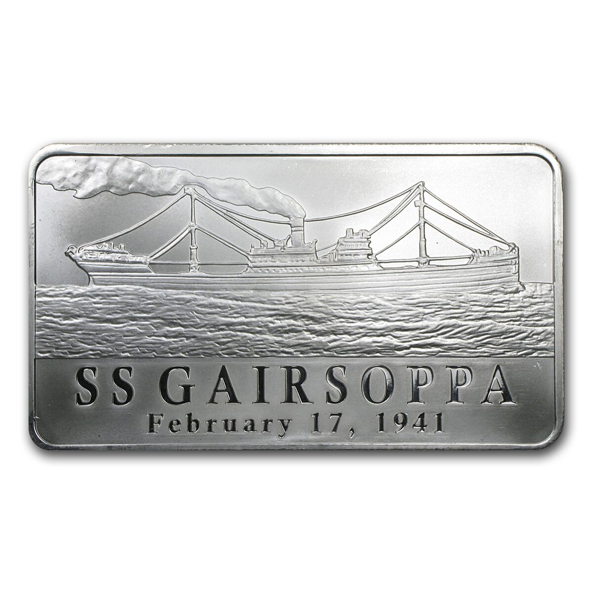 10 oz Silver Bar - SS Gairsoppa