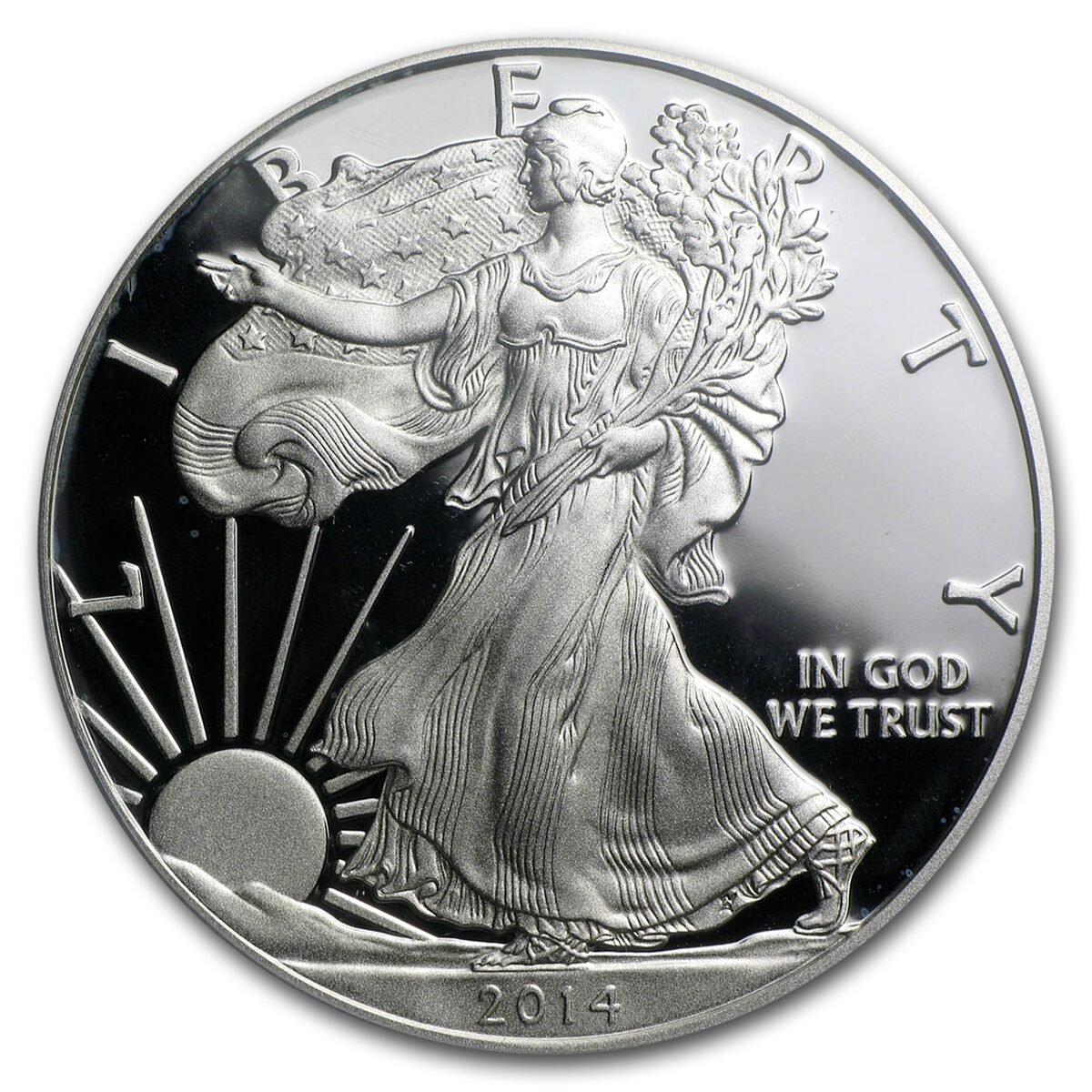 2014-W Proof American Silver Eagle PR-70 PCGS