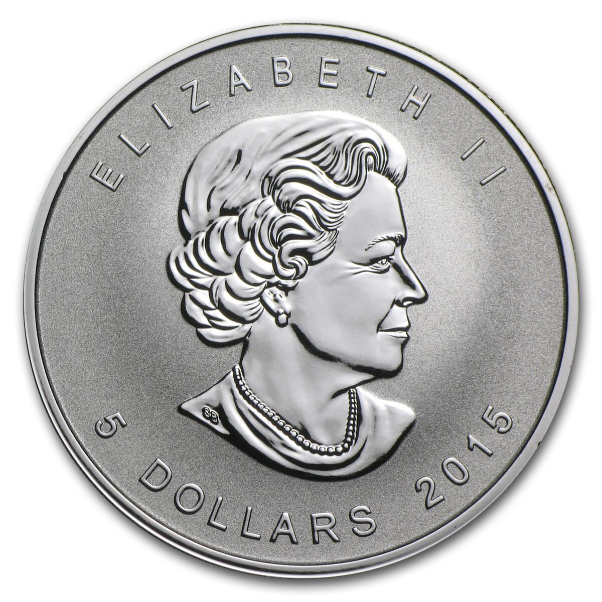 2015 Canada 1 oz Silver Maple Leaf Lunar Sheep Privy