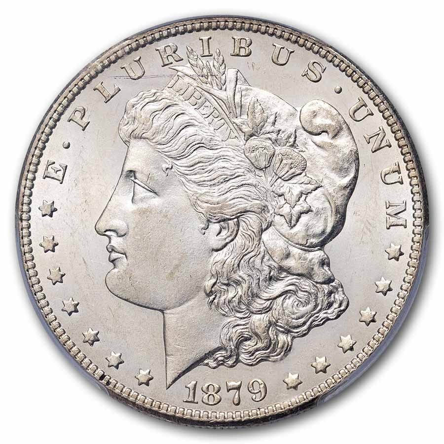 1879-S Morgan Dollar Rev of 78 MS-64 PCGS