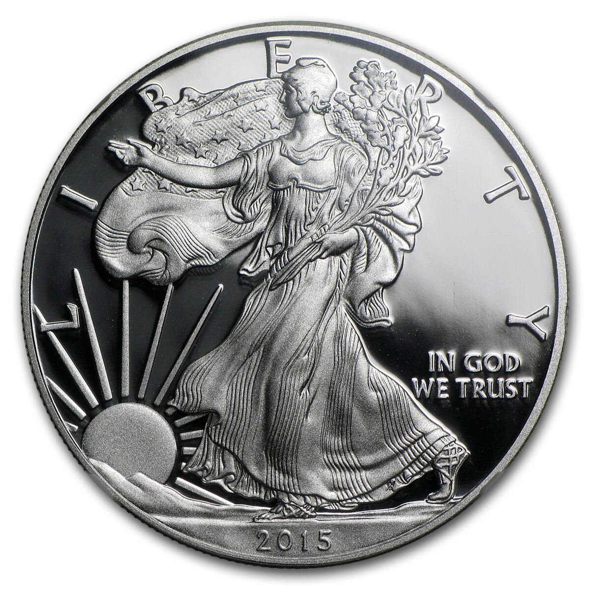 2015-W Proof American Silver Eagle PF-70 NGC (Fun Show Label)