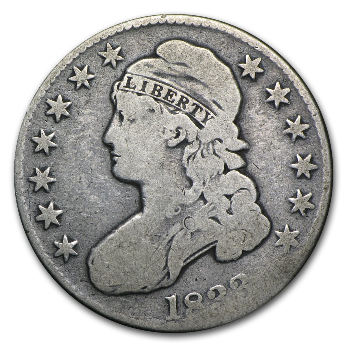 1833 Bust Half Dollar Good