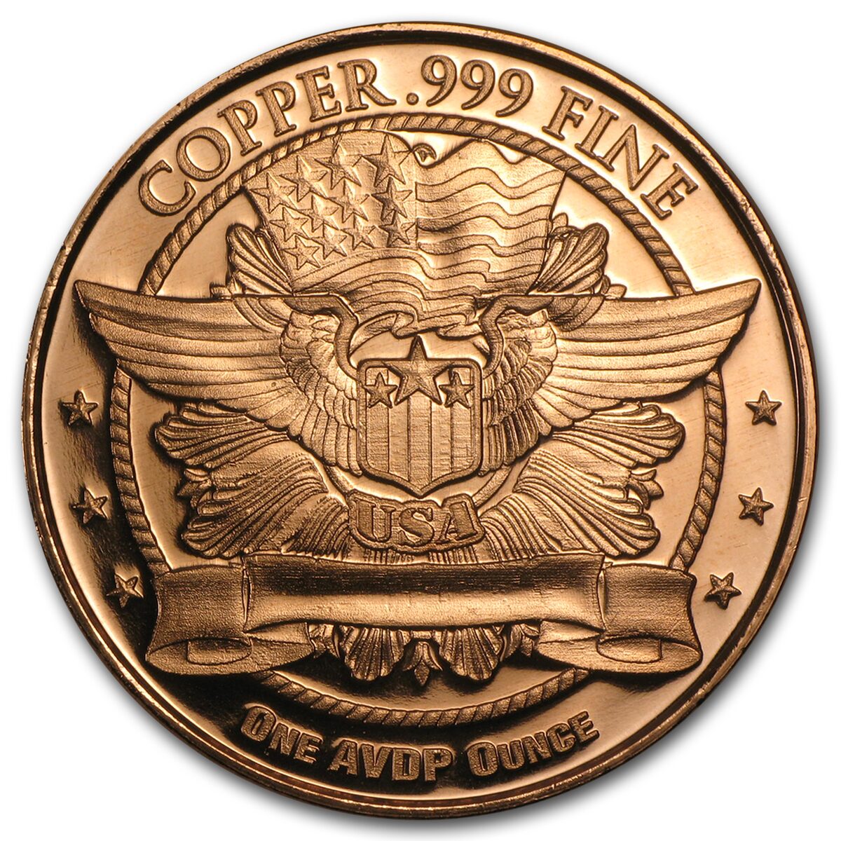 1 oz Copper Round - Indian Head