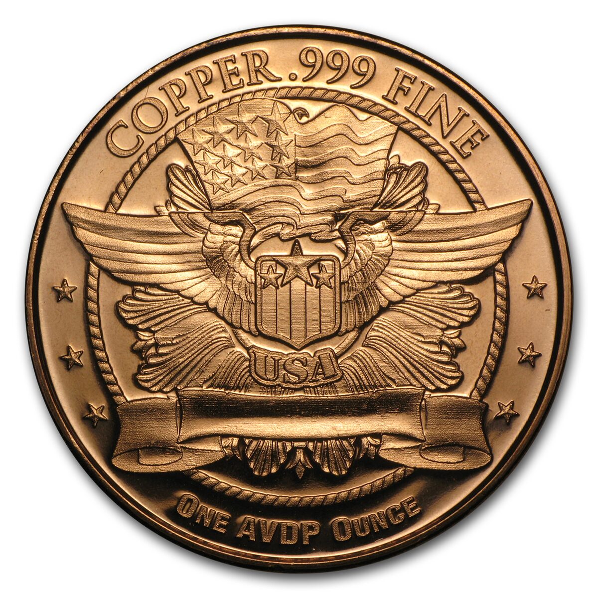 1 oz Copper Round - Mercury Dime