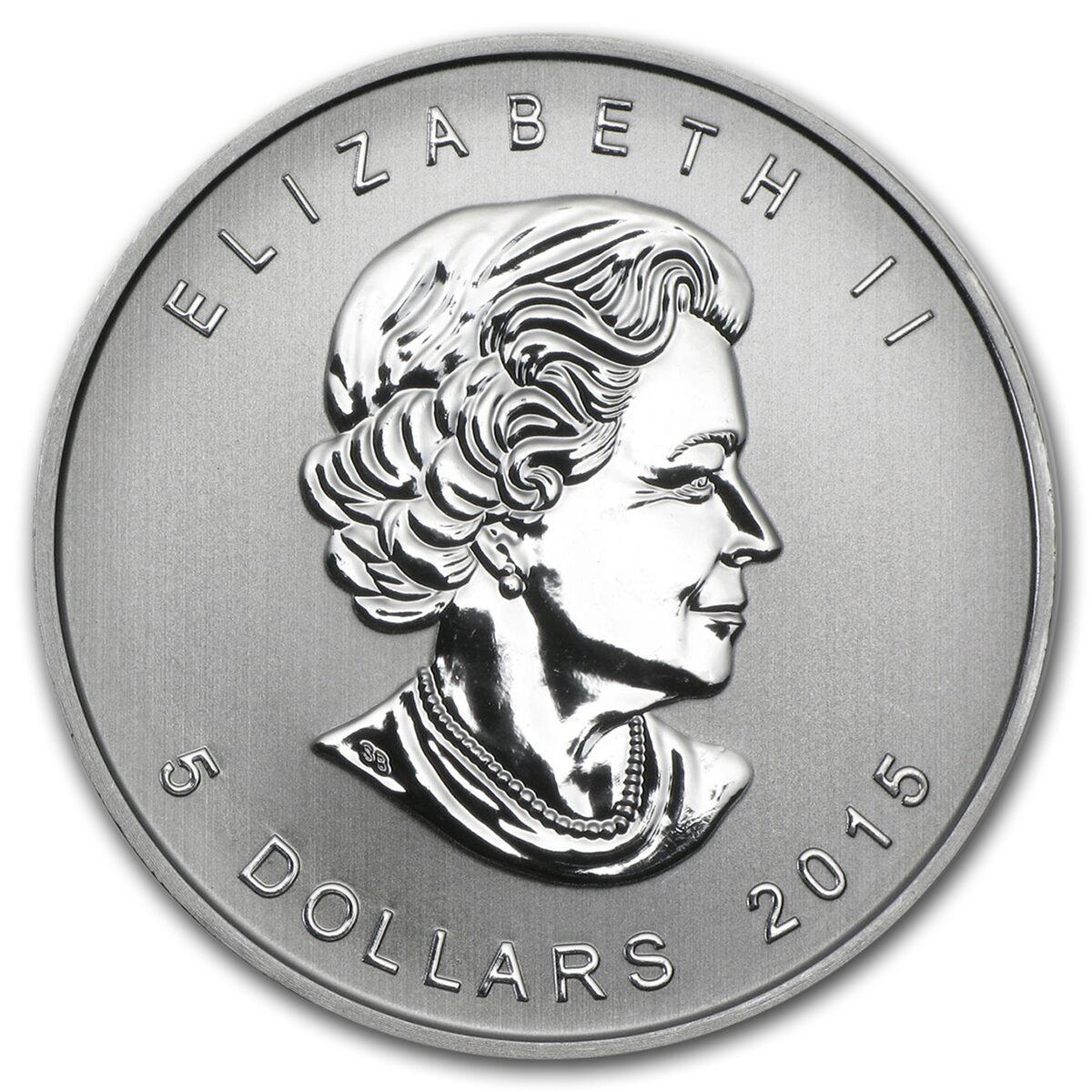 2015 RCM 1 oz Silver Birds of Prey Series Red-Tailed Hawk