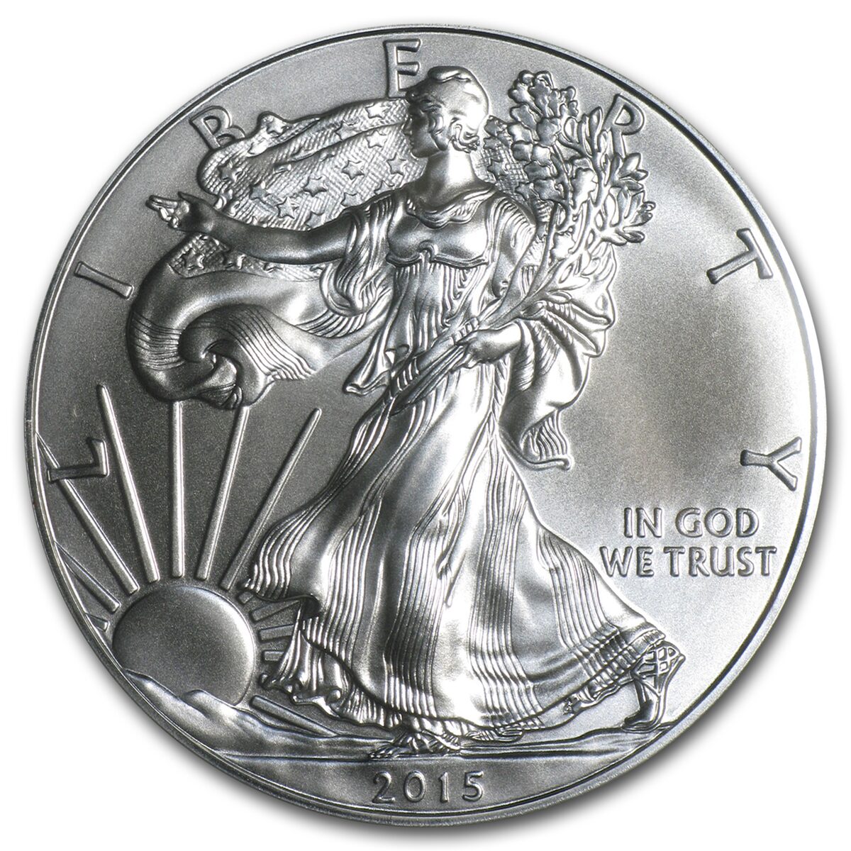 2015 (W) American Silver Eagle MS-70 PCGS (FDI)