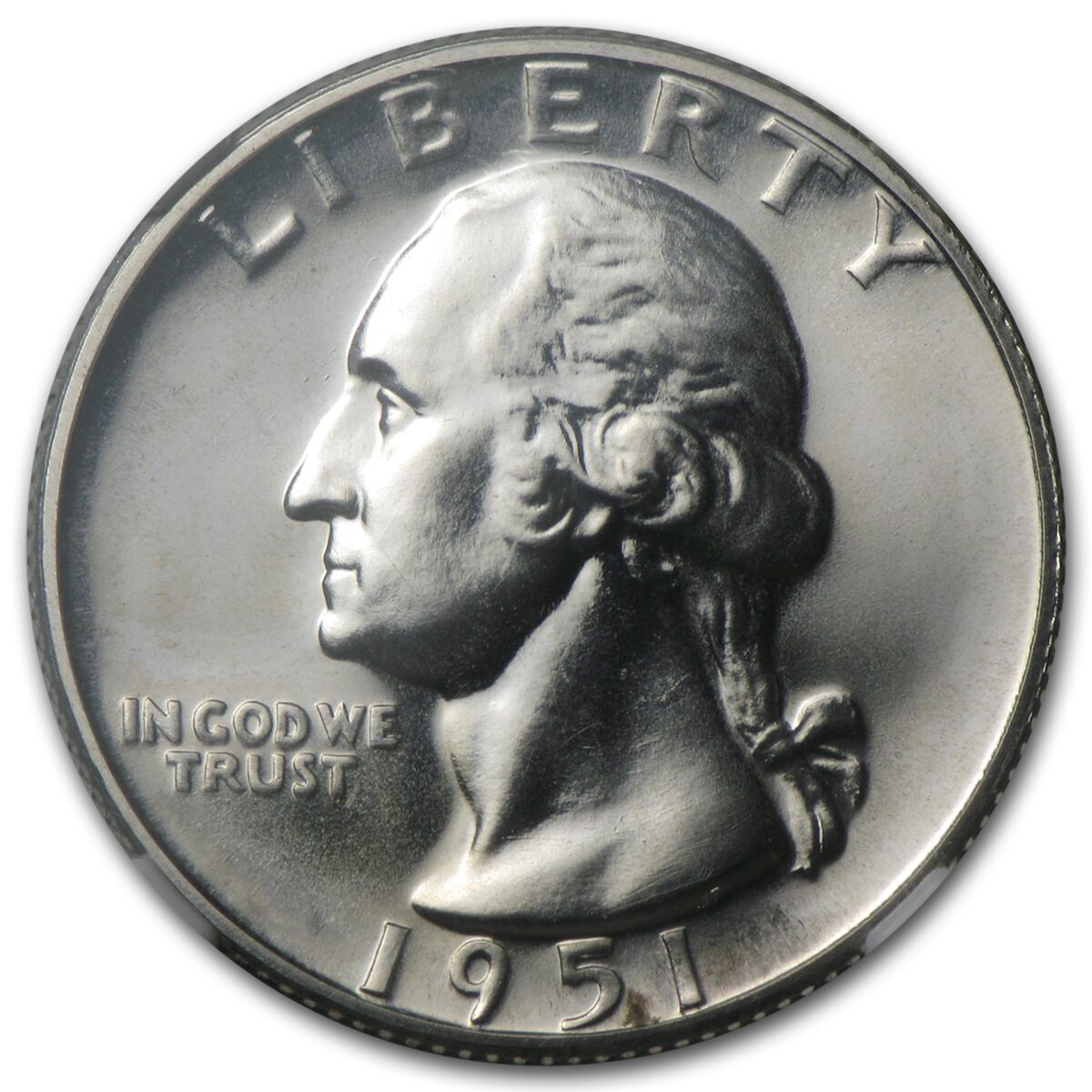 1951 Washington Quarter PF-65 NGC