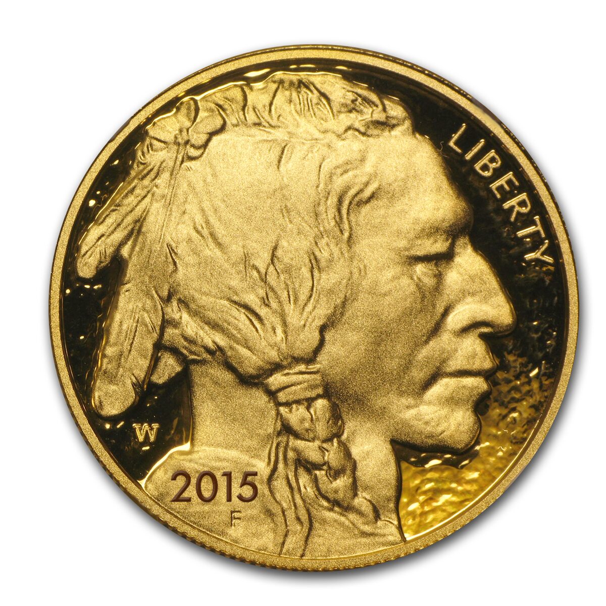 2015-W 1 oz Proof Gold Buffalo (w/Box & COA)