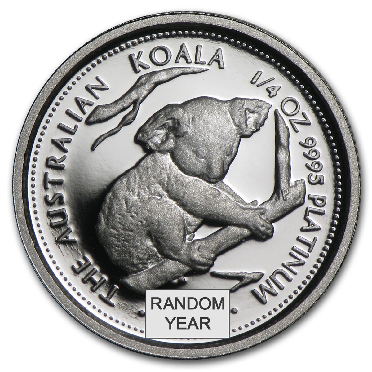 Australia 1/4 oz Proof Platinum Koala (Random Year)