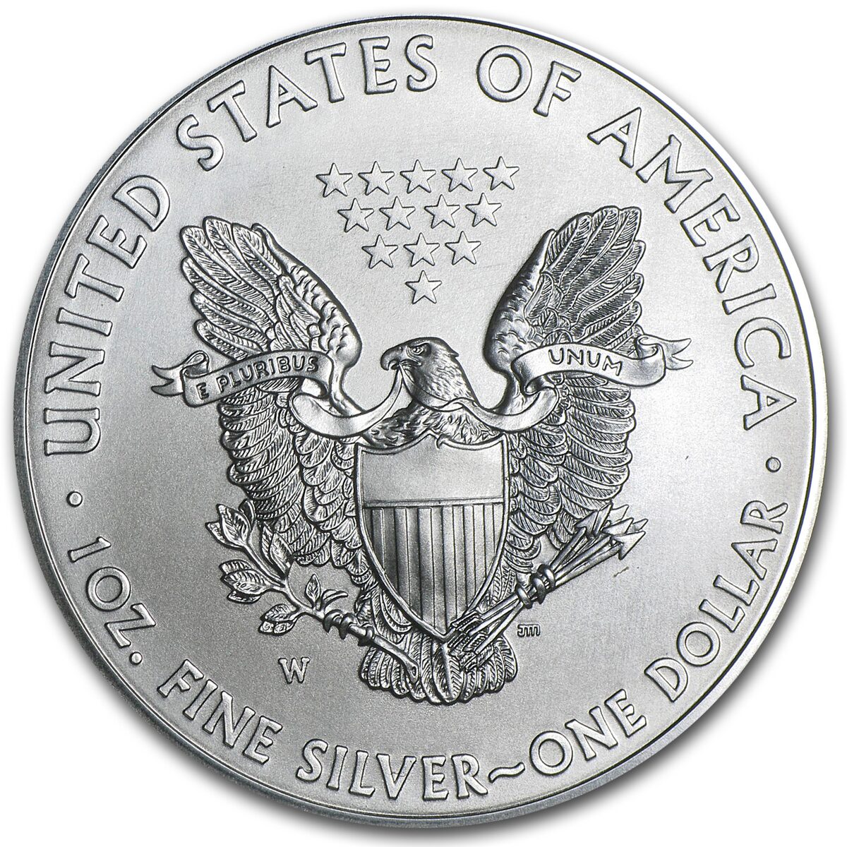 2015-W Burnished American Silver Eagle (w/Box & COA)