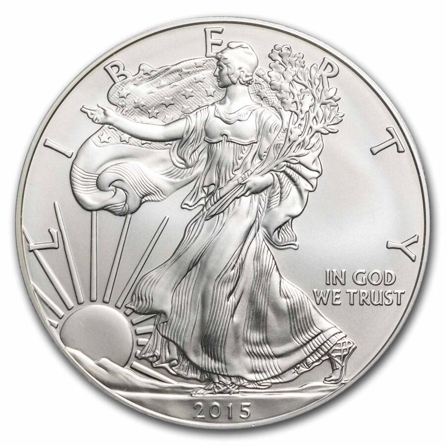 2015-W Burnished American Silver Eagle SP-70 PCGS (FS)