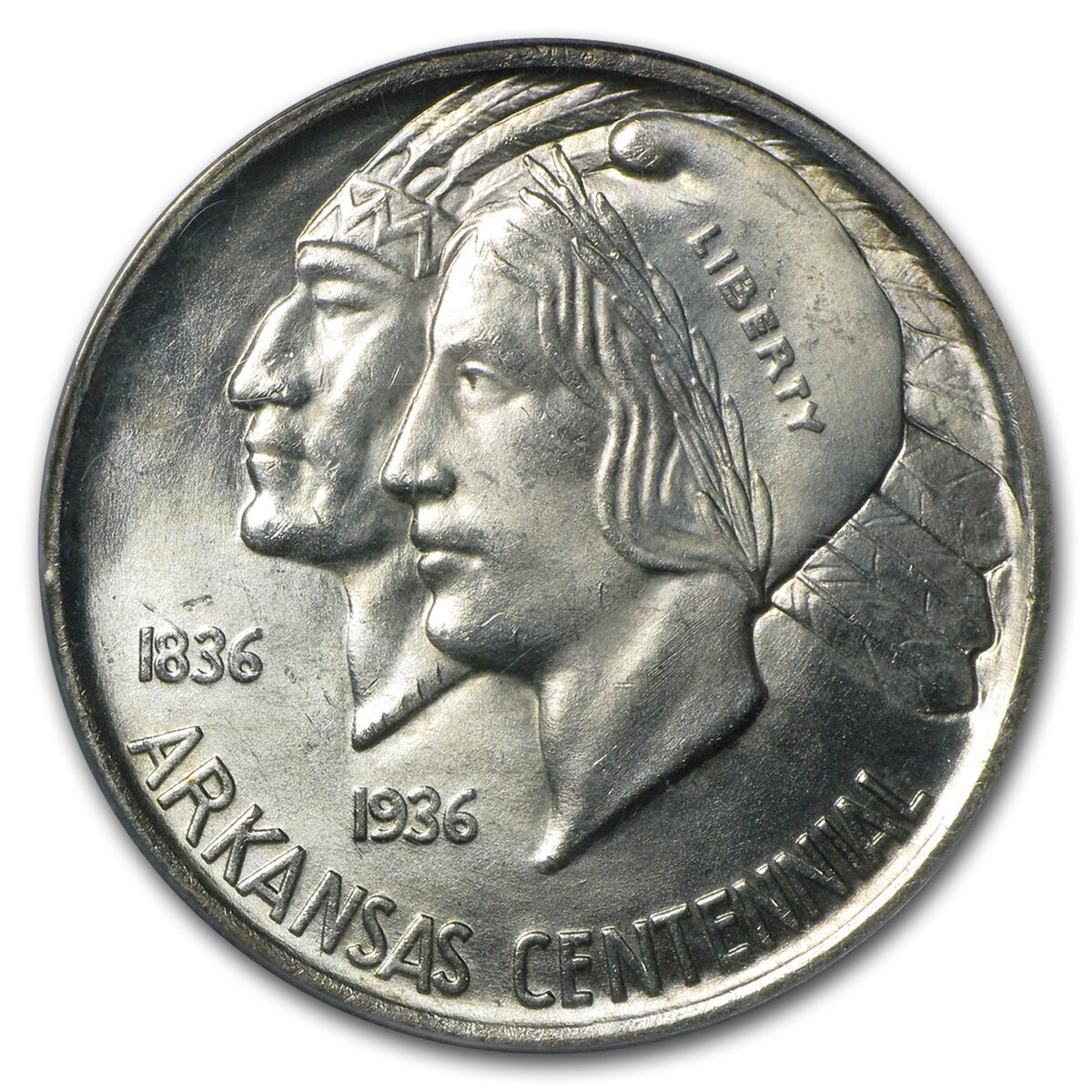 1938 Arkansas Half Dollar MS-64 PCGS