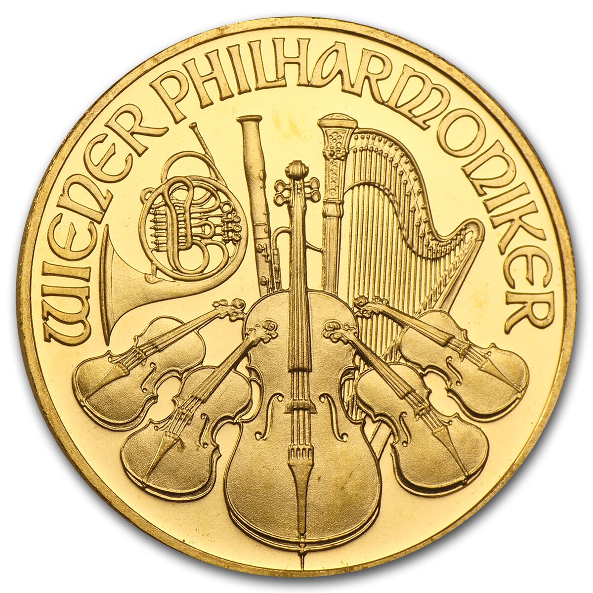 1994 Austria 1/2 oz Gold Philharmonic BU
