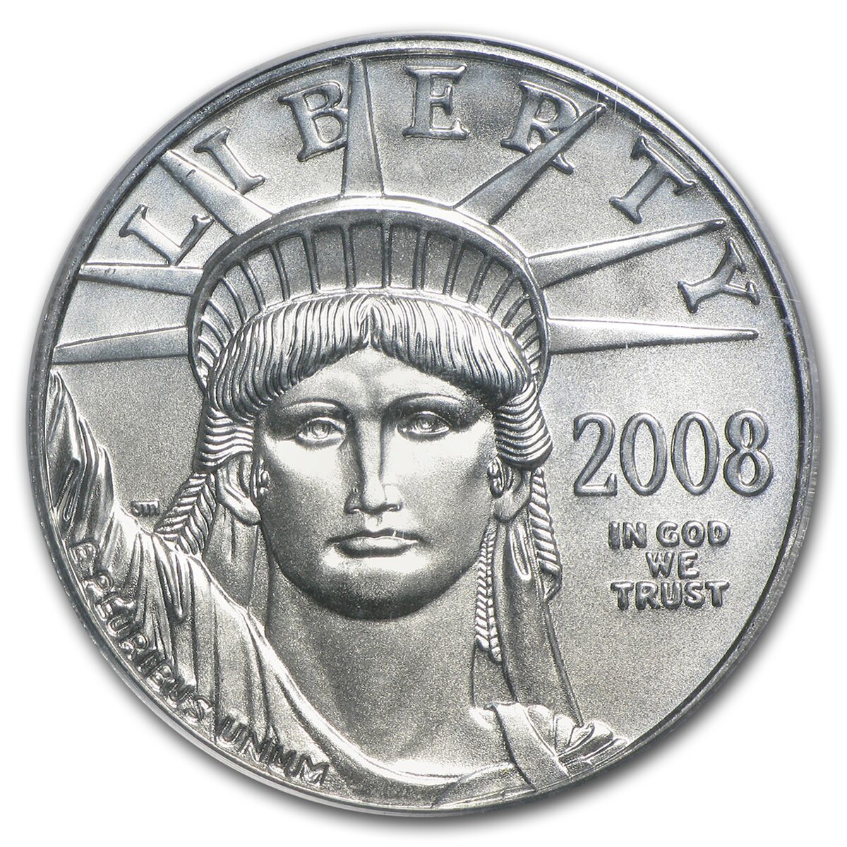2008 1/2 oz American Platinum Eagle MS-69 PCGS
