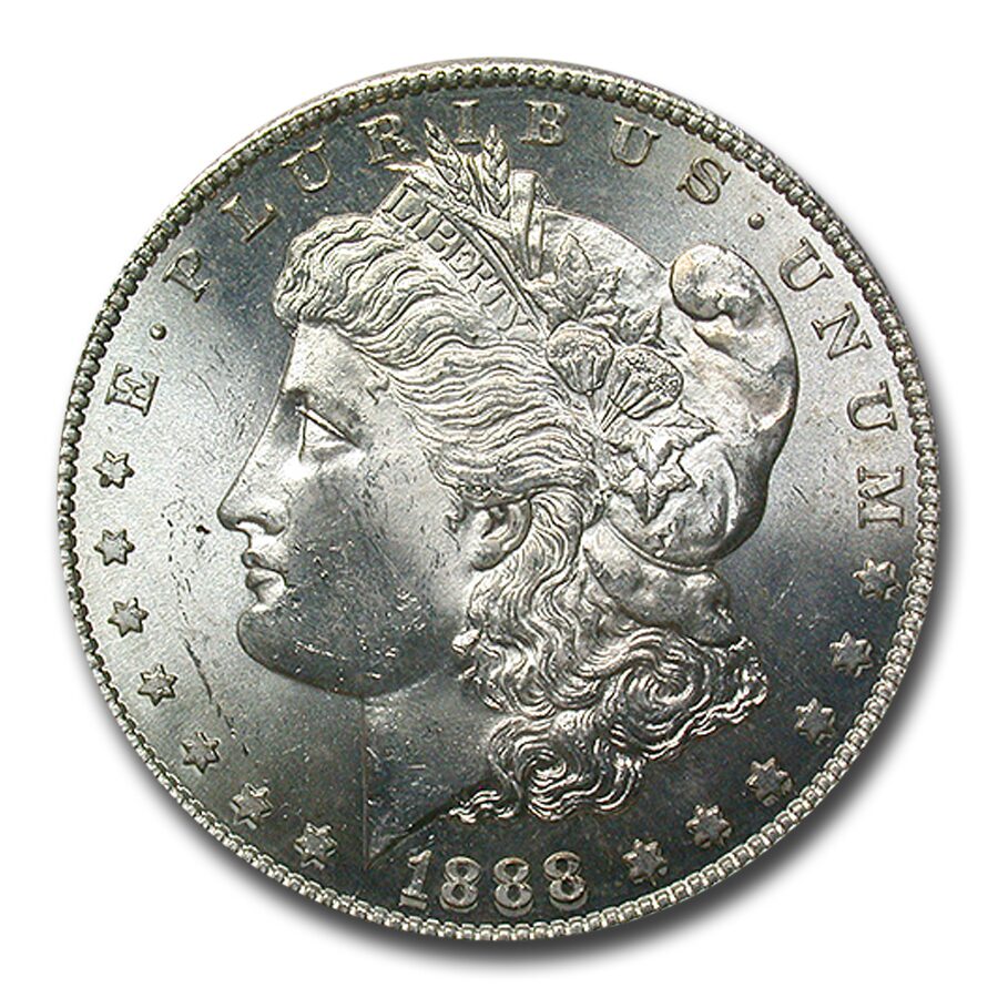 1888-S Morgan Dollar MS-64 NGC