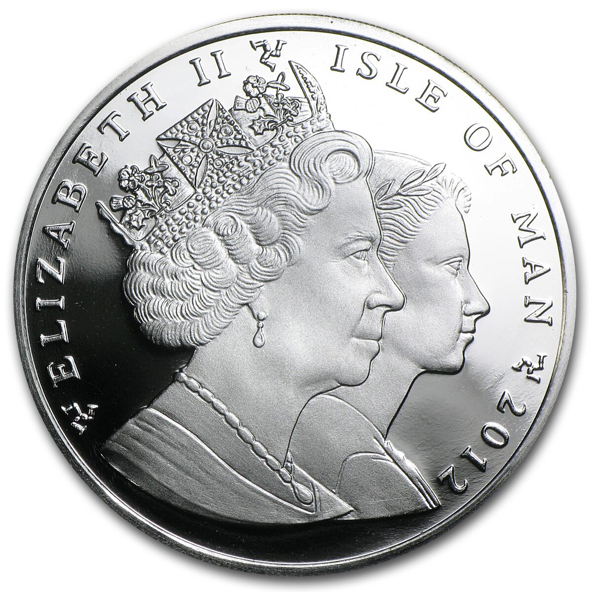 2012 Isle of Man 1/2 Crown Silver Titanic at Sea Proof