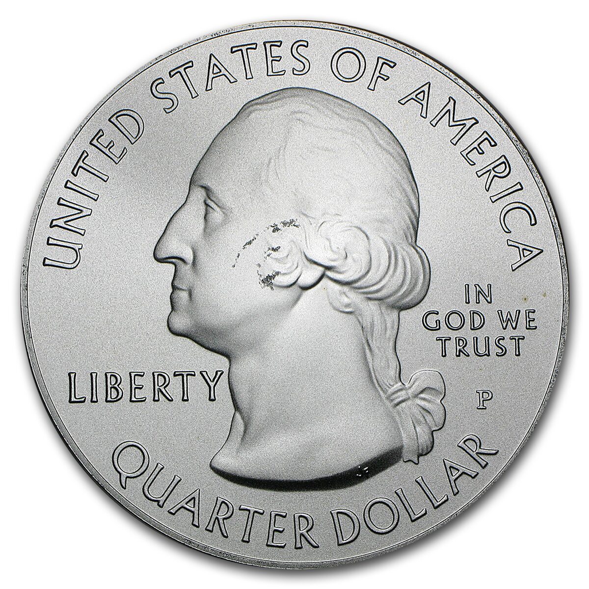 Burnished 5 oz Silver ATB Random Park BU (Scruffy)