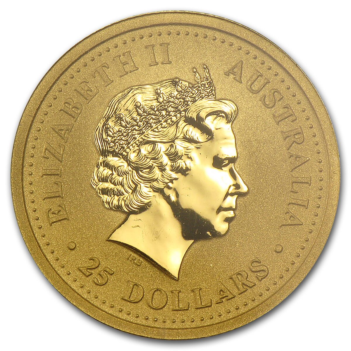 1999 Australia 1/4 oz Gold Lunar Rabbit BU (Series I)