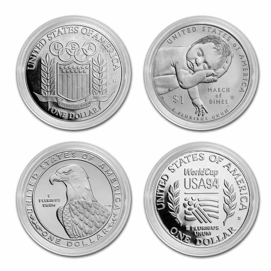 Modern Commemorative Silver Dollar BU/Proof (Random)