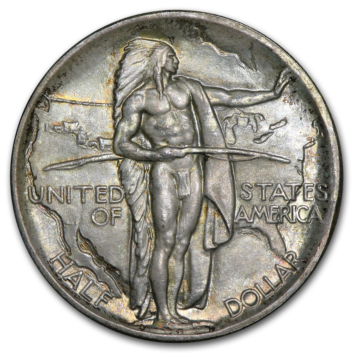 1936 Oregon Trail Memorial Half Dollar Commem BU