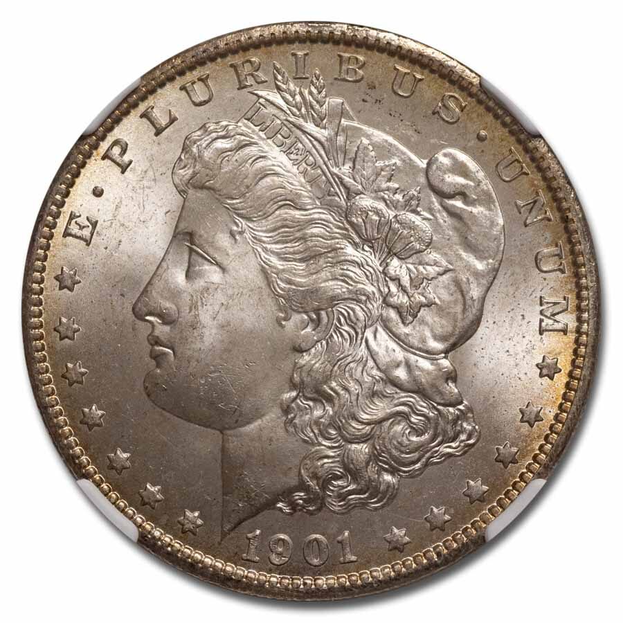 1901-O Morgan Dollar MS-66 NGC