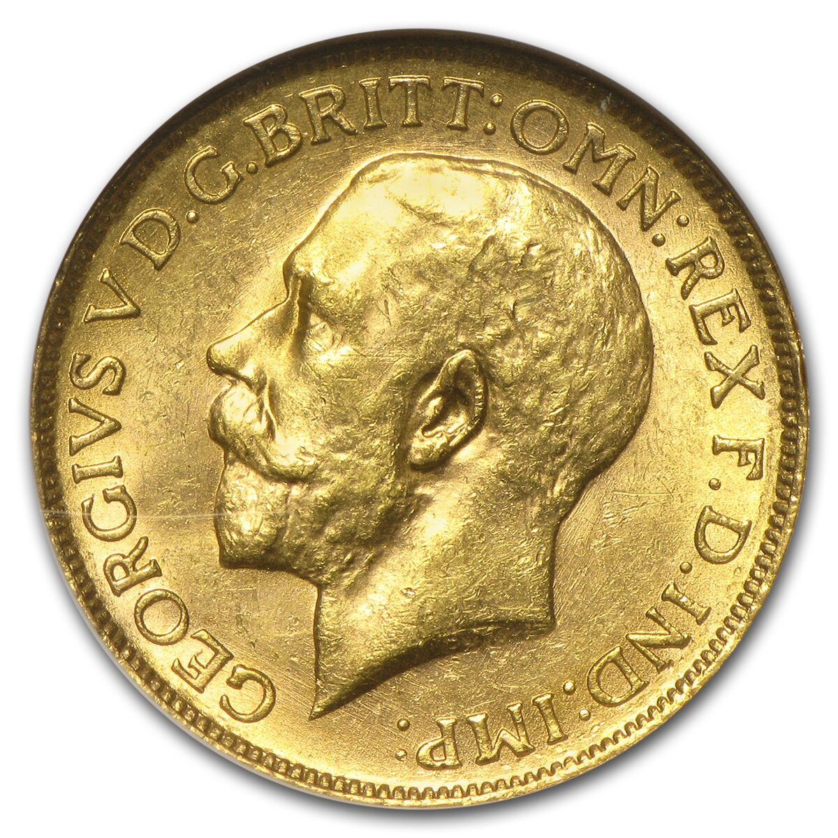 1911-1936 Australia Gold Sovereign George V MS-62 PCGS/NGC