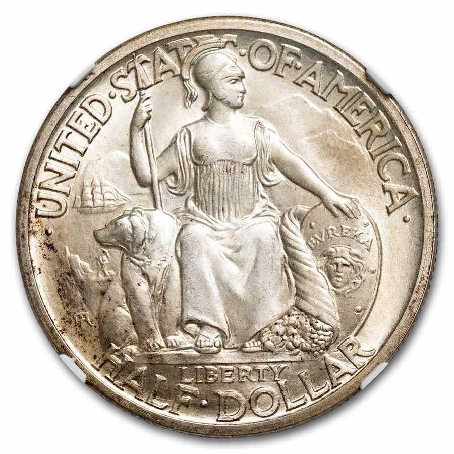 1935-S San Diego Half Dollar MS-66 NGC