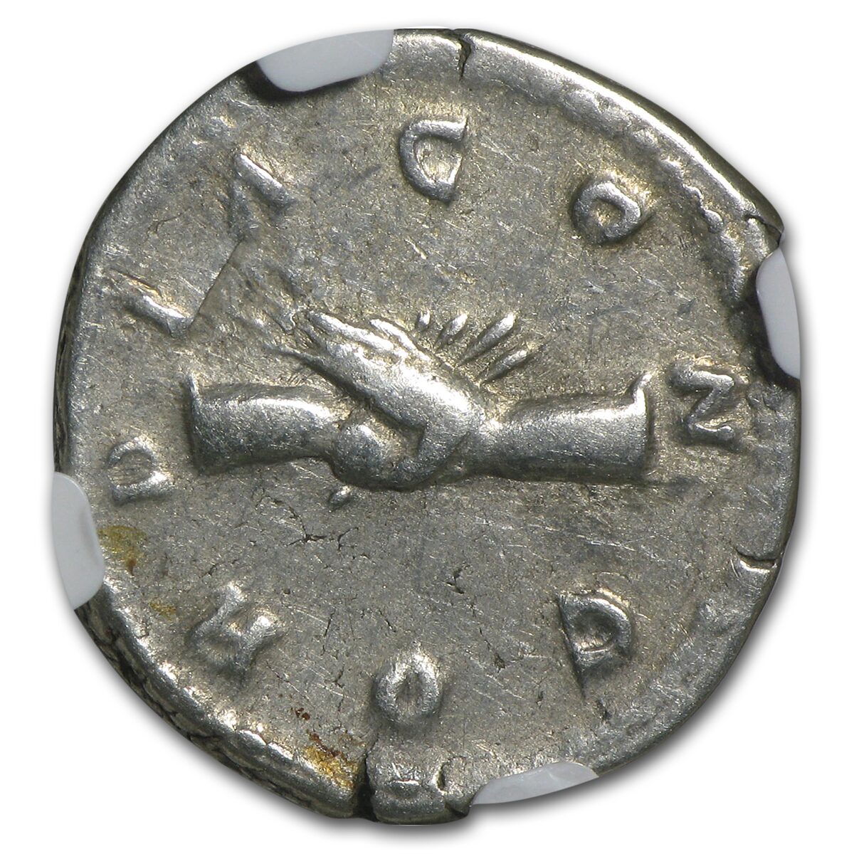 Roman AR Denarius Empress Crispina (177-182/3 AD) VF NGC