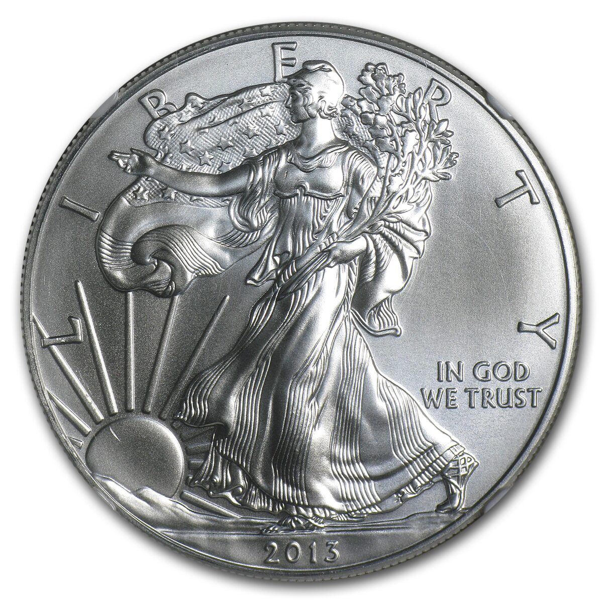 2013 (W) American Silver Eagle MS-69 NGC